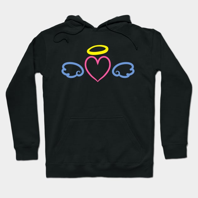 Hallow Angel Heart Hoodie by ShinyBat